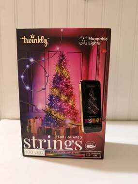 Twinkly Strings 100 led rgb Smart Light String USB-C Indoor New